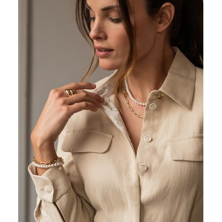 Colar Pérolas Ti sento 3849PW