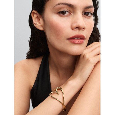 Pulseira Coração com Forma Orgânica