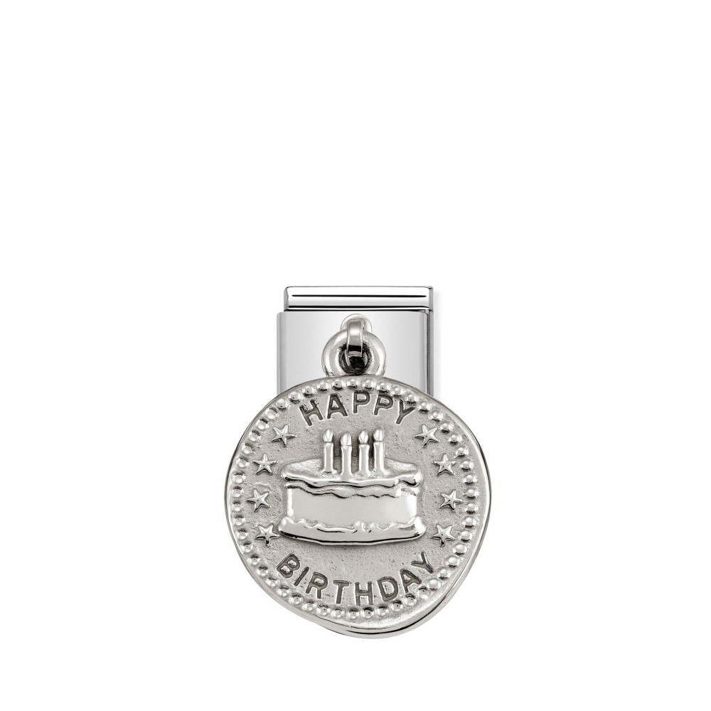 NOMINATON CHARM LINK HAPPY BIRTHDAY