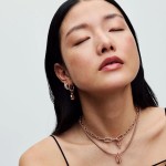 Colar Pandora Moments Studded 382451C00-45