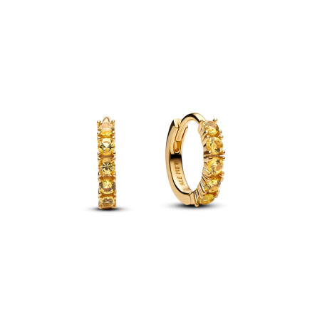 Brincos Huggie Amarelos 263849C01