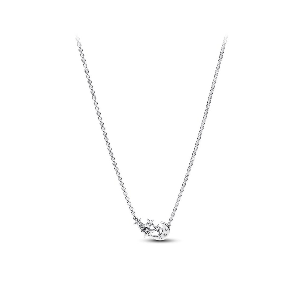 Pandora Colar Lua e Estrela Brilhante 392991C01-45