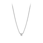 Pandora Colar Coração Pedra Tripla 393014C01-45