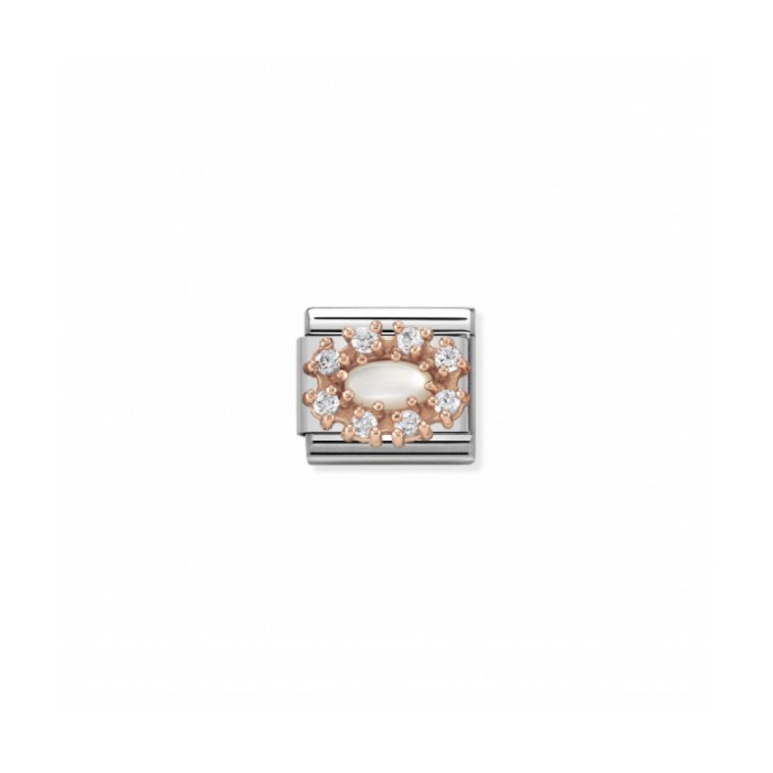 NOMINATION CHARM LINK CLASSIC COUTURE MADRE PÉROLA