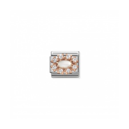 NOMINATION CHARM LINK CLASSIC COUTURE MADRE PÉROLA