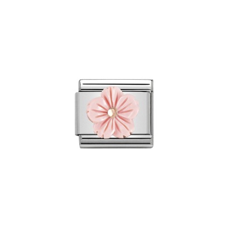 NOMINATION CHARM LINK CLASSIC FLOR ROSA