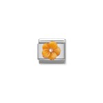 NOMINATION CHARM LINK CLASSIC SYMBOLS FLOR LARANJA