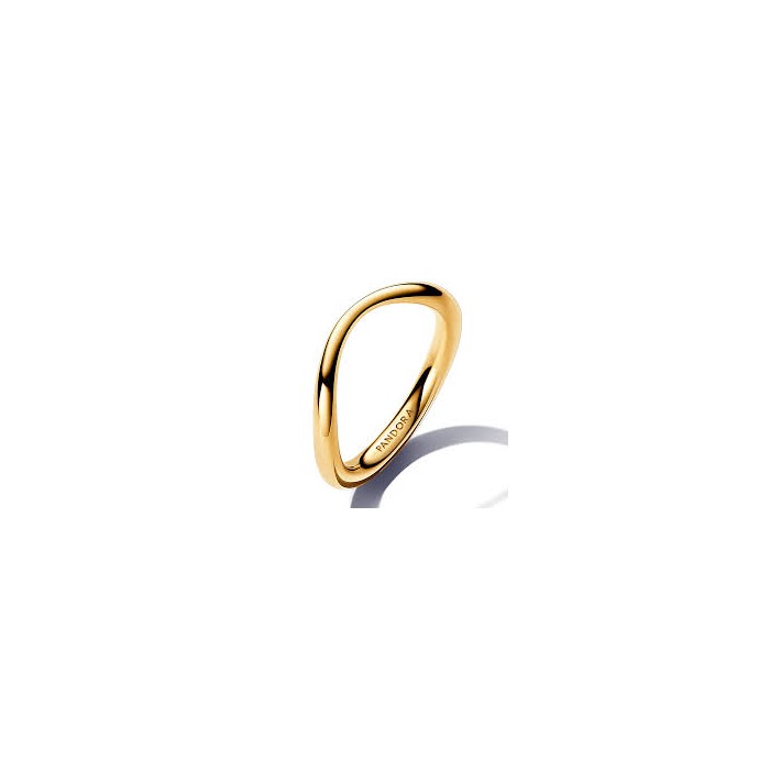 Anel design orgânico14k Gold-plated ring 163314C00