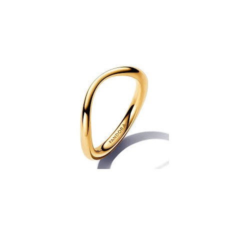 Anel design orgânico14k Gold-plated ring 163314C00