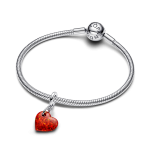 Conta Pandora Coração vermelho 793348C01