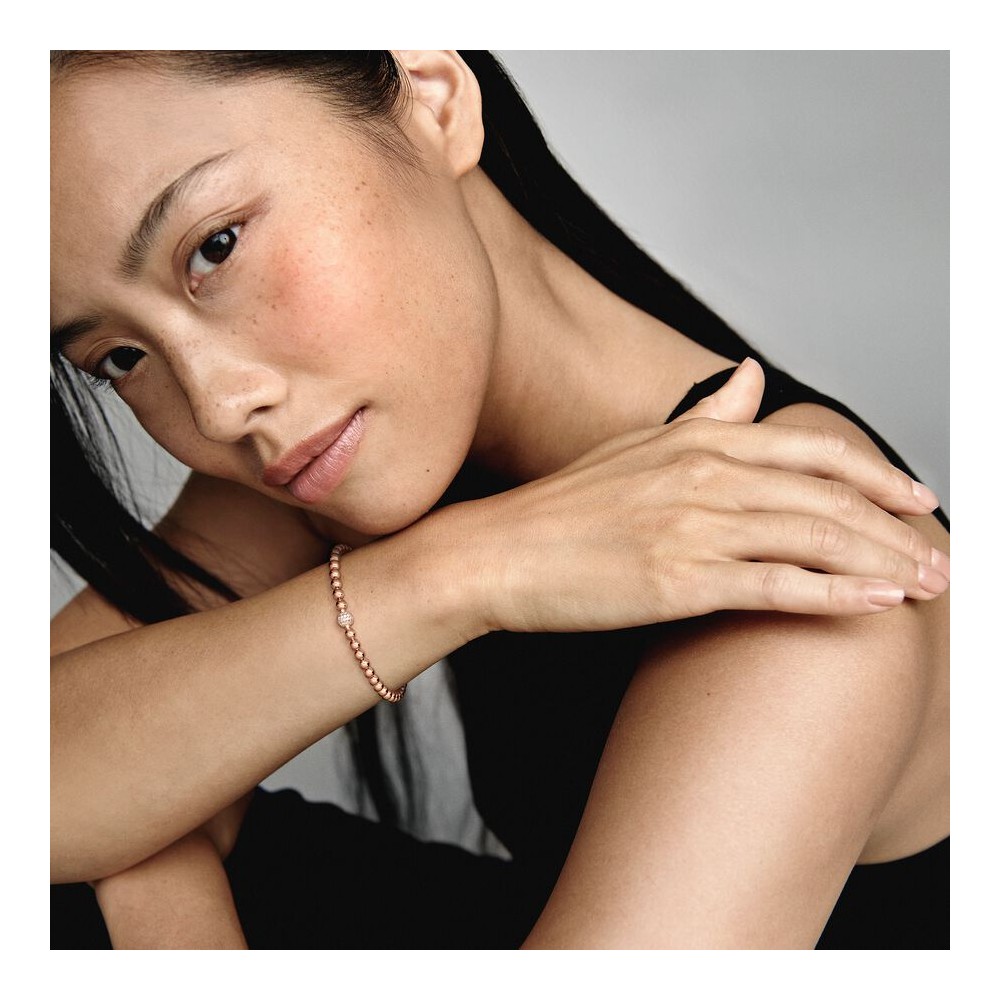 Pandora Pulseira Miçangas e Pavé 588342CZ