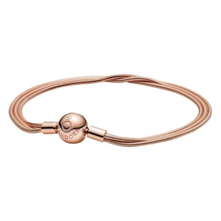 Pulseira Multi Snake, Pandora Rose