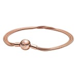 Pulseira Multi Snake, Pandora Rose