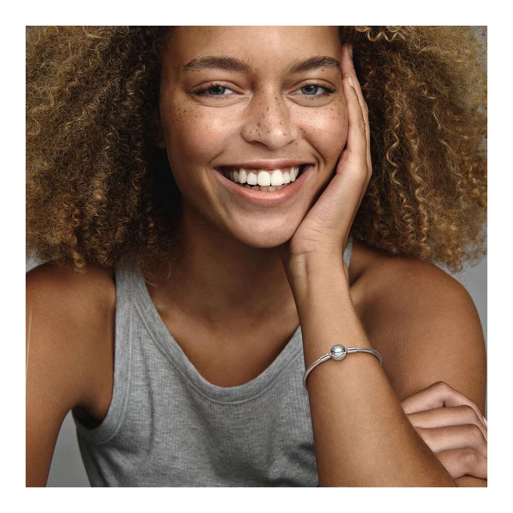 Pulseira Pandora Malha Snake Moments 590728-18