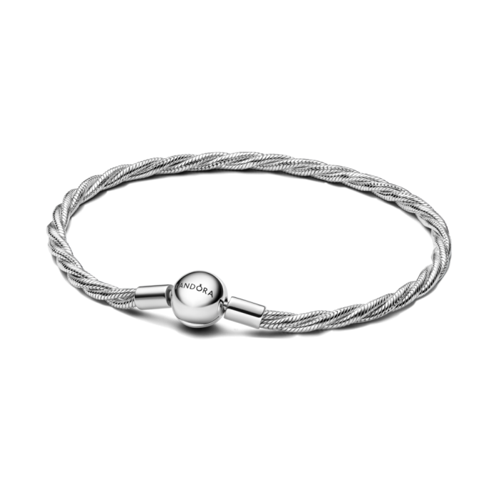 Corrente Snake Torcida Fecho Redondo Pandora