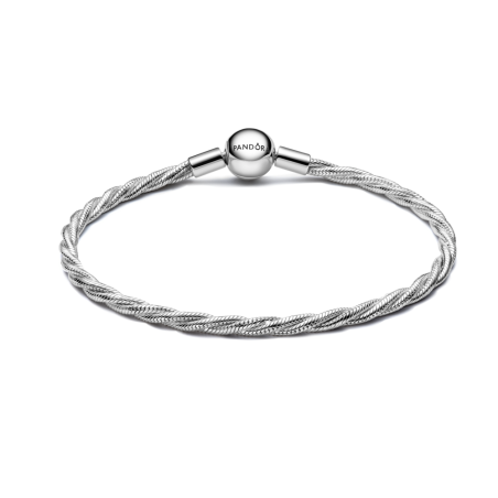 Corrente Snake Torcida Fecho Redondo Pandora