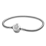 Pulseira Pandora Moments Snake com Fecho Coroa