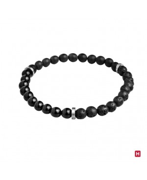 Pulseira Hassu Black Stone...