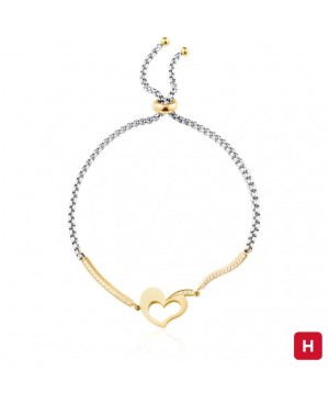 Pulseira Hassu Love Golden...