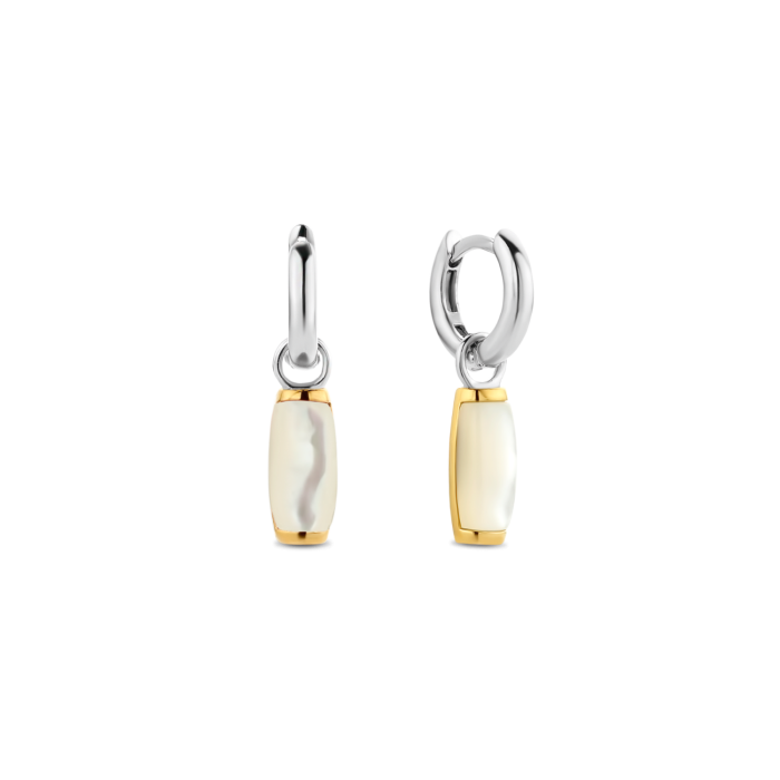 Brincos Ti Sento (Argolas 7811SI+Pendent