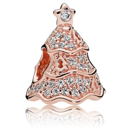 Conta Pandora Rose Christmas Tree 781765CZ