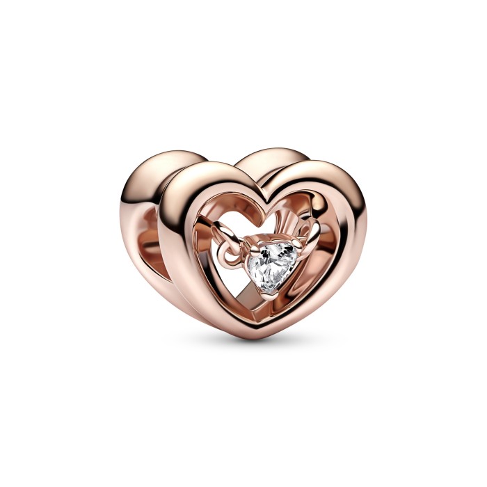 Conta Radiant Heart & Pedra Suspensa 782493C01