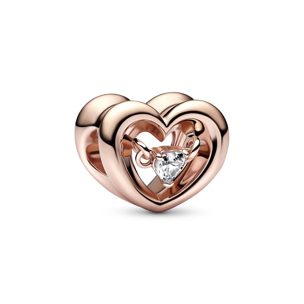 Conta Radiant Heart & Pedra Suspensa 782493C01