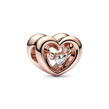 Conta Radiant Heart & Pedra Suspensa 782493C01