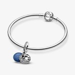 Conta Pendente Pandora Lua e Céu Azul 791993CZ