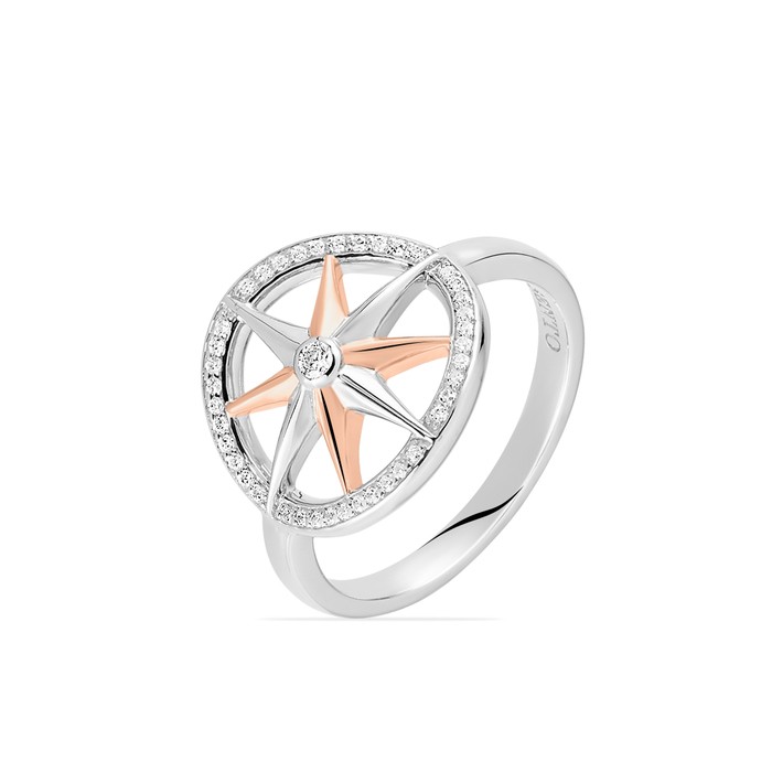 Anel TiSento - Prata 925 (4,80gr) - Tam.