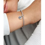 Swallow sterling silver double dangle with night blue, skylight blue and stellar