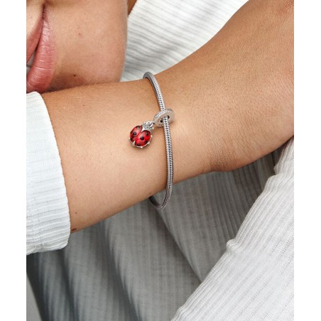 Conta pendente Pandora joaninha