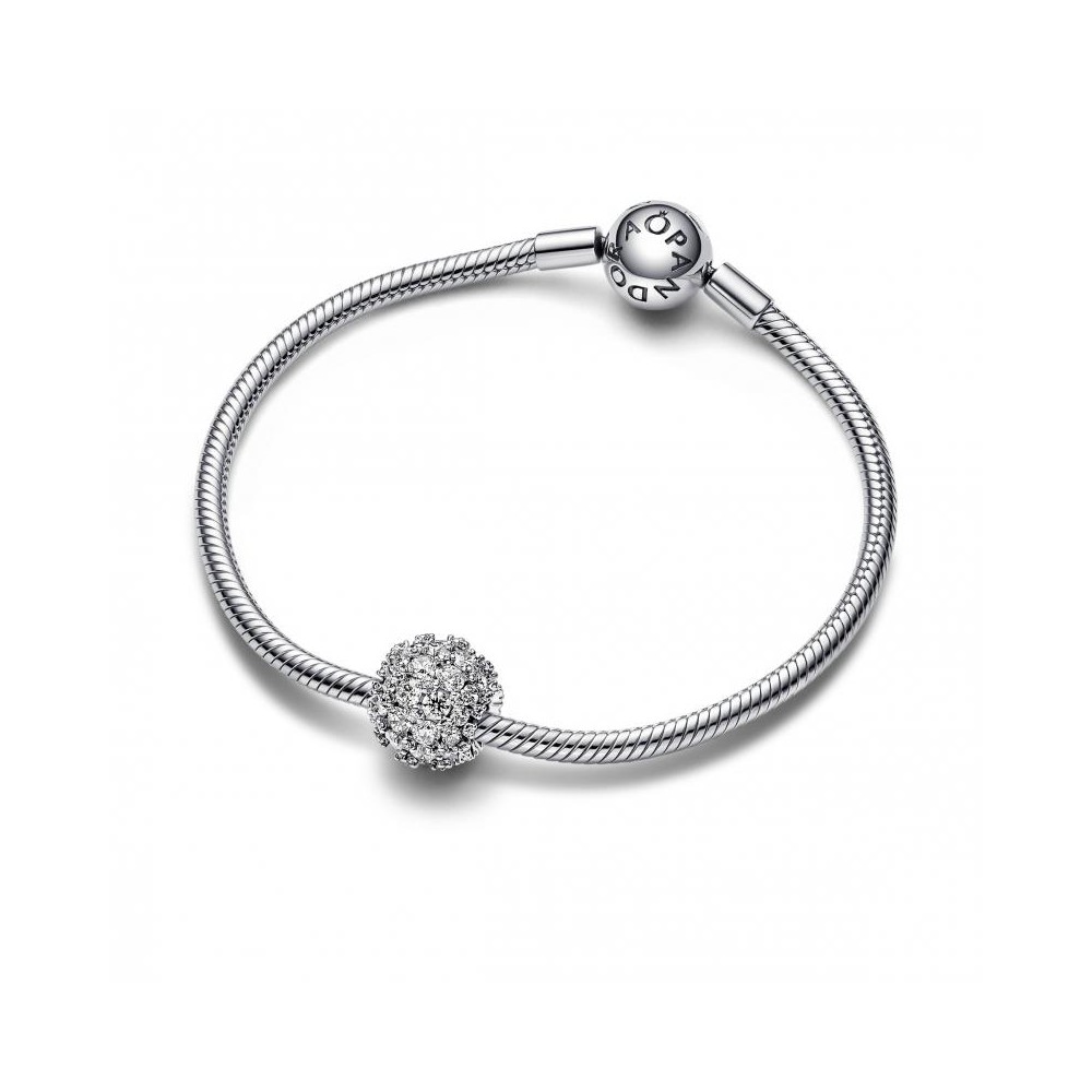 Conta Pandora Sparkling Pavé Round 792630C01
