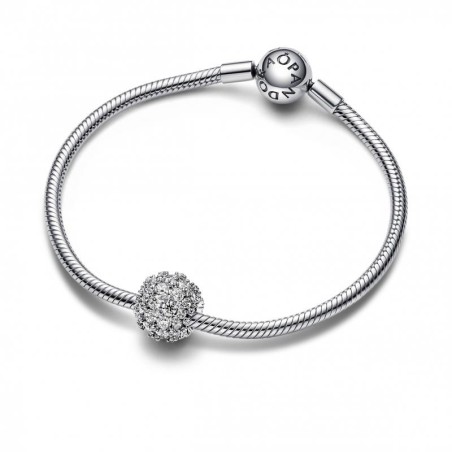 Conta Pandora Sparkling Pavé Round 792630C01