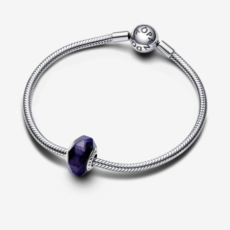 Pandora Conta Vidro Murano Azul Facetado 792984C00