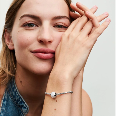 Mini Conta Vidro Murano Branco 793118C00