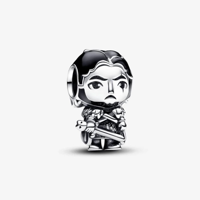 Conta Pandora Game of Thrones, Jon Snow 793137C01