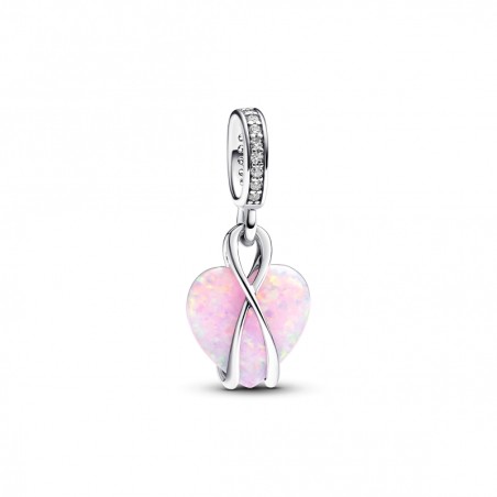 Conta Pendente Coração Opalescente Mum 793202C01