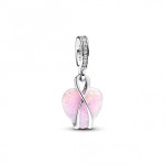 Conta Pendente Coração Opalescente Mum 793202C01
