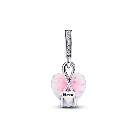 Conta Pendente Coração Opalescente Mum 793202C01