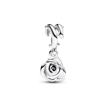 Conta Pendente Rosa em flor