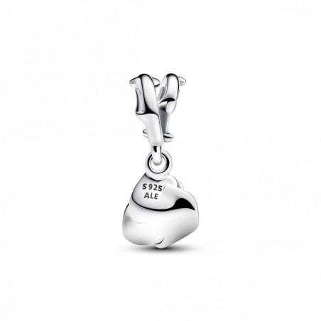 Conta Pendente Rosa em flor