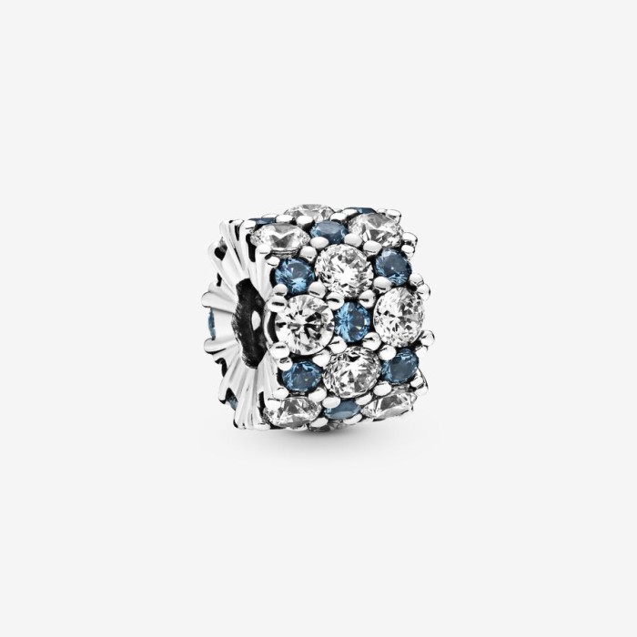 Pandora Moments Conta Charme Brilho Azul e Limpo 798487C02