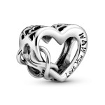 Conta Pandora Love You Mum Infinity Heart