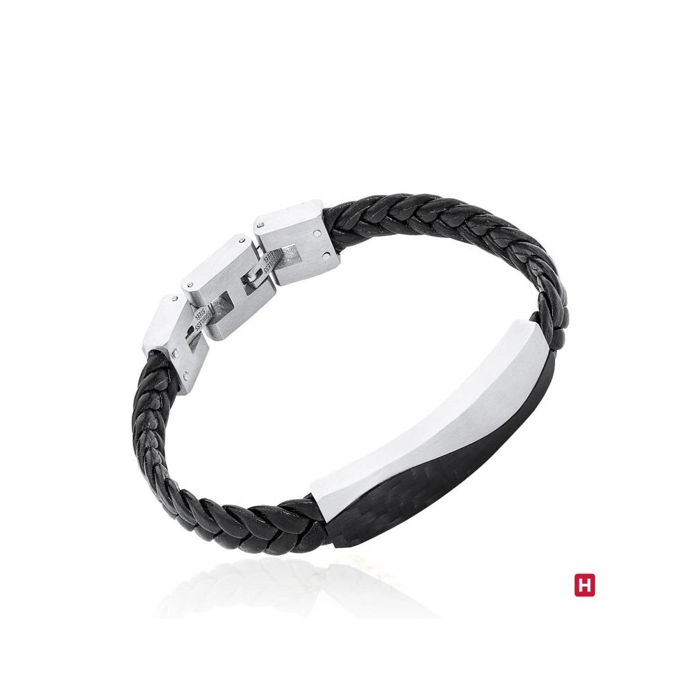 Pulseira Hassu Carbon Lovers 7HSS010311G