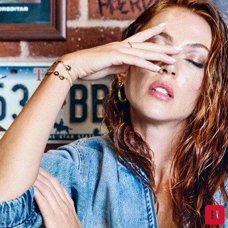 Pulseira Hassu Golden Infinito 7HSS010436A