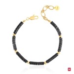 Pulseira Hassu Golden Black 7HSS010728C