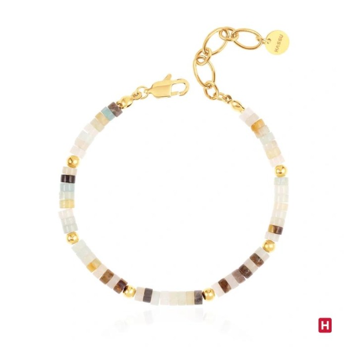 Pulseira Hassu Golden 7HSS010728L