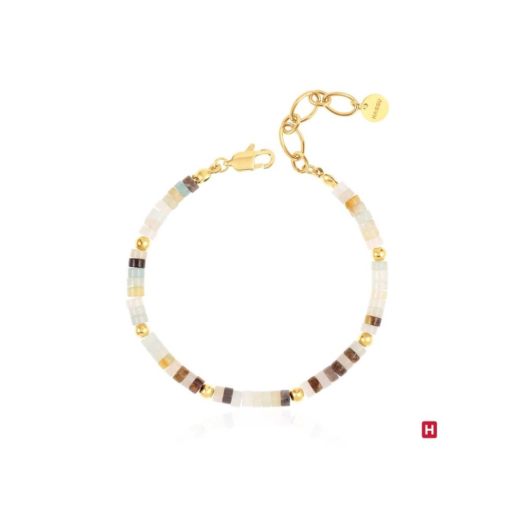 Pulseira Hassu Golden 7HSS010728L