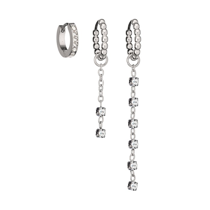 Brincos Anjewels Beautiful com Cristais AB.EP027